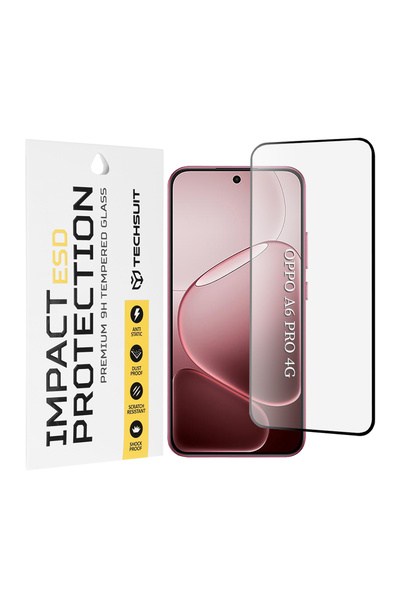 Evolium Folie pentru Oppo A6 Pro 4G si Oppo A6 Pro 5G, Anti-Soc, din Sticla S...
