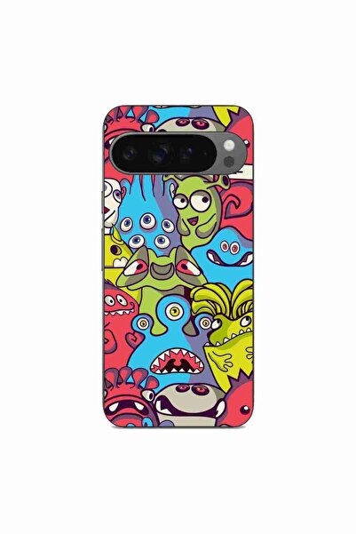 OEM Husa compatibila cu Google Pixel 9 Pro XL Silicon Gel Tpu Model Squishi M...