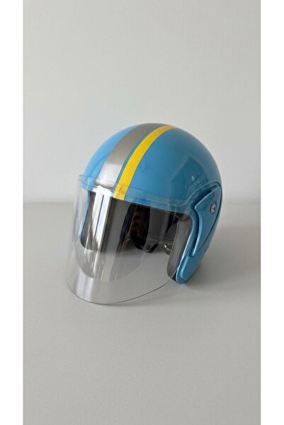 diğer0101 Motosiklet Yarım Kask Kırılmaz Özellikli