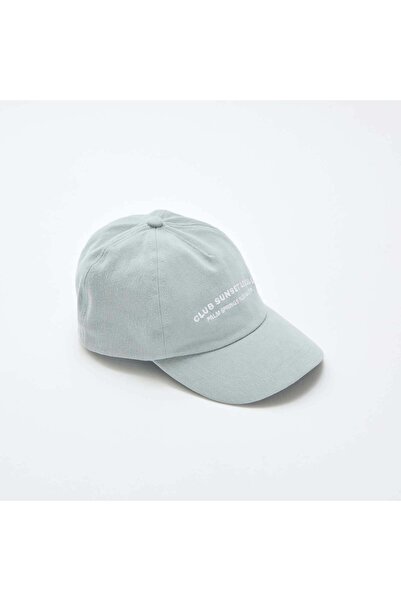 KIABI Cotton Baseball Cap GREEN