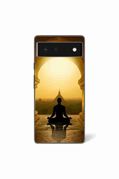 OEM Husa compatibila cu Google Pixel 6 Silicon Gel Tpu Model Meditation