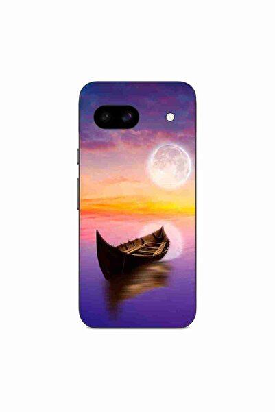 OEM Θήκη συμβατή με Google Pixel 8A Σιλικόνης Gel TPU Μοντέλο Moonlit Serenity