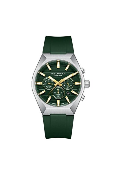 Lee Cooper Men's MULTIFUNCTION Dark Green Dial Watch - LC08388.375