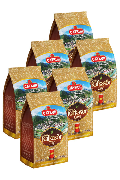 Çaykur Artvin Kafkasör Çayı 80 gr. Altılı Paket
