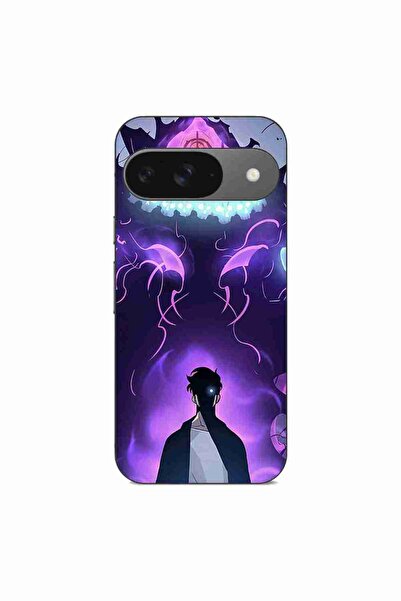 OEM Husa compatibila cu Google Pixel 9 Silicon Gel Tpu Model Solo Leveling Demon