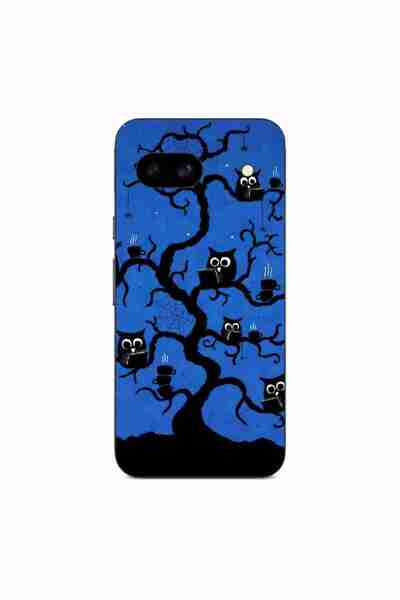 OEM Husa compatibila cu Google Pixel 8A Silicon Gel Tpu Model Halloween Tree ...