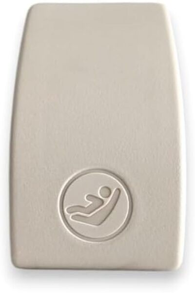 Yıldızan Heybemdecom Rear Seat Isofix Cover Beige 5E0887187B Compatible with ...