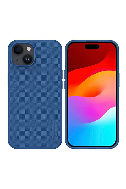 Nillkin Husă pentru iPhone 15 - Super Frosted Shield - Albastru