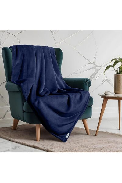 COTTON HOME بطانية فلانيل خفيفة الوزن لجميع المواسم مقاس كينج 200×230 سم، 220...