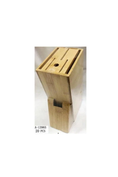 wei Bamboo Knife Holder A-13965