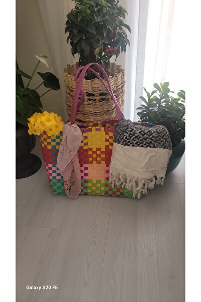 Madames Takı HASIR SEPET ÇANTA