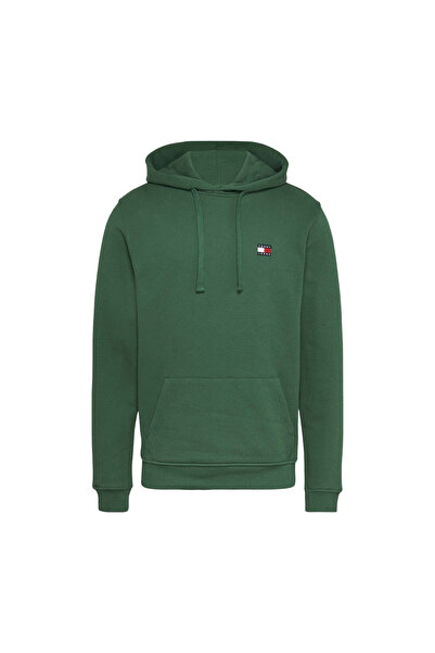 Tommy Hilfiger Hanorac bărbătesc cu glugă și insignă, croială normală, mărimea M