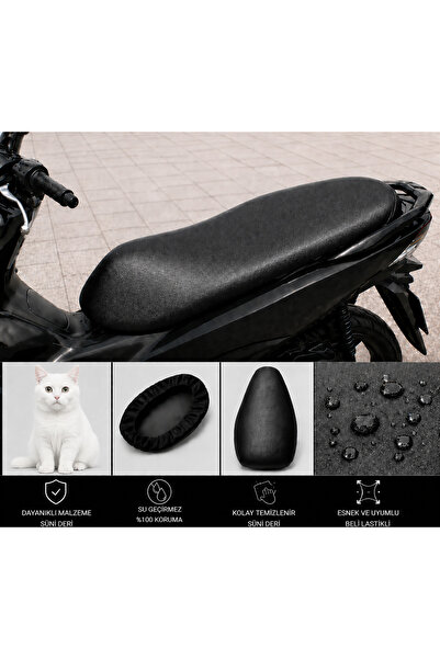 lawrenceshop Husa pentru șa motocicletei Honda SH 125 2 Protecție impermeabil...