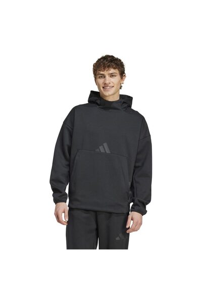 adidas Ανδρικά Z.N.E. Χαλαρής εφαρμογής φούτερ τριών στρώσεων με τσέπη καγκου...