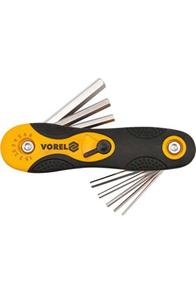Vorel Set Chei Hexagonale 8 Buc,1.5-8Mm,Cr-V