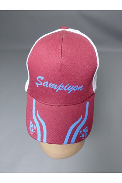 keşancım Children's Burgundy Blue Hat