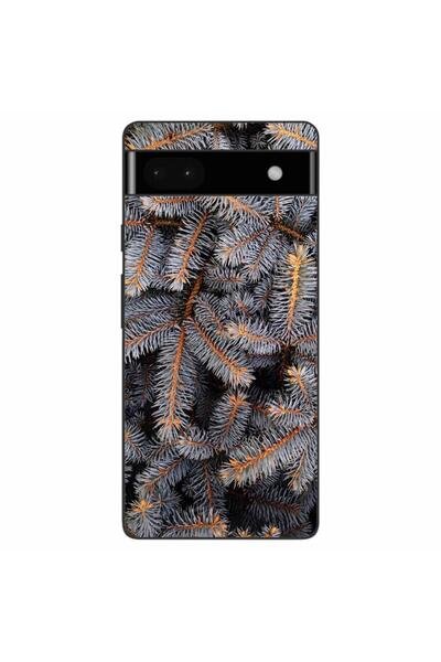 OEM Husa compatibila cu Google Pixel 6A Silicon Gel Tpu Model Crengi de Brad