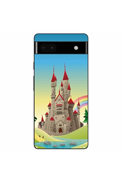 OEM Husa compatibila cu Google Pixel 6A Silicon Gel Tpu Model Castel