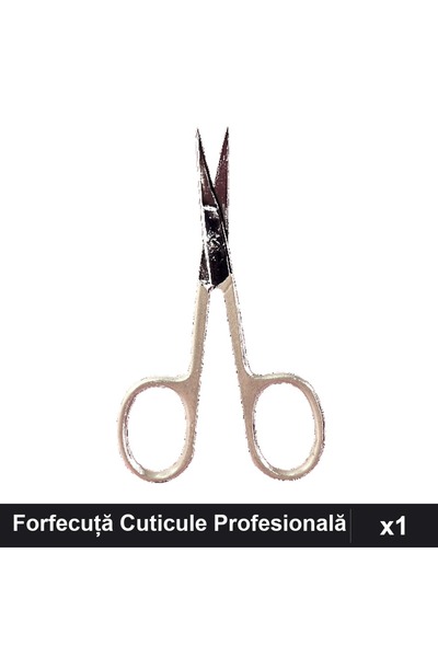 One Group Forfecuță Profesională Cuticule One Group, Clești Unghiere Inox Man...