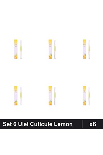 NAİLS Set 6 Ulei Cuticule Stilou Lemon, Îngrijire Unghii Profesională, Manich...
