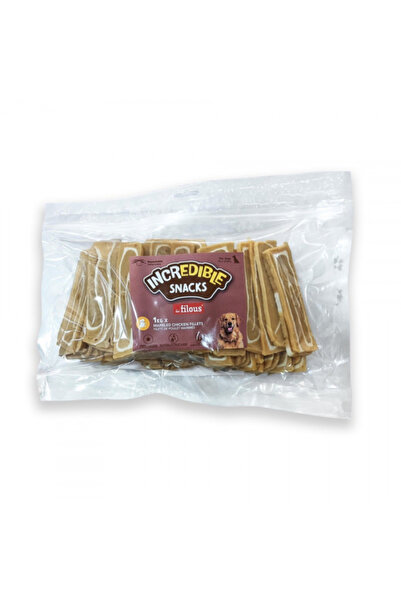 Les Filous Gustări marmorate pentru câini, File de pui, 1 Kg