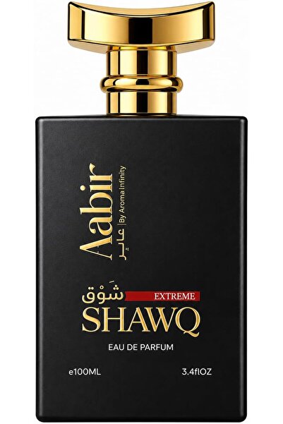 Aabir عطر شاوكي إكستريم للرجال، 100 مل |   عطر كهرماني جريء وحار ودافئ