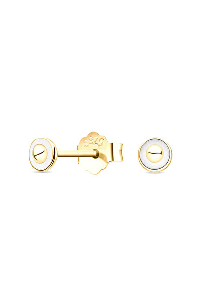 Lisa&Co. Cercei Argint White Round
