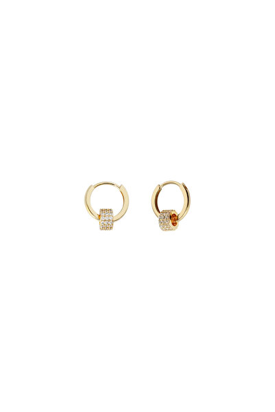 Lisa&Co. Cercei Argint Mini Circle Twirl