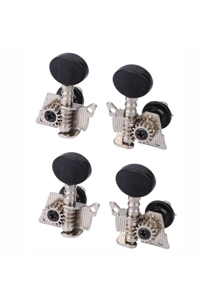 CREMONIA AU01LB Ukulele Burgusu Set - 4 Adet Burgu + Vida Somun Pul