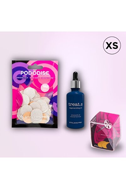 STALEKS Set de pedichiură Pro XS