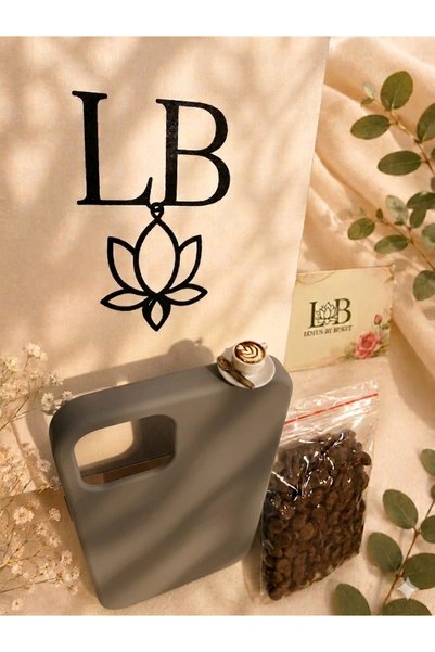 lotusbybuket iPhone 14Pro Latte Figured Silicone Case