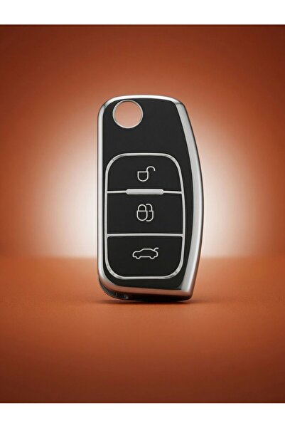 keymatik Ford Focus Fiesta Connect 2004 Switchblade Black Auto Key Control Co...