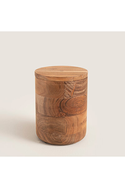 Chakra Gent Decorative Box 11X11X15Cm Natural