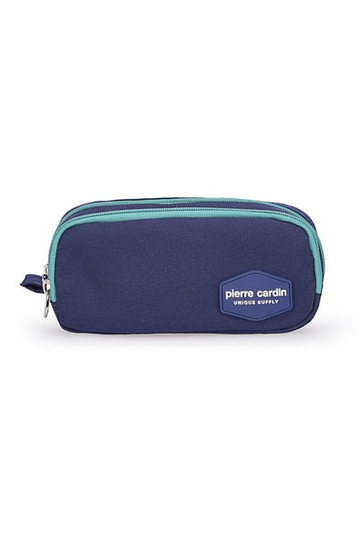 Pierre Cardin Unique Supply Suport pentru pixuri cu fermoar dublu și volum ma...