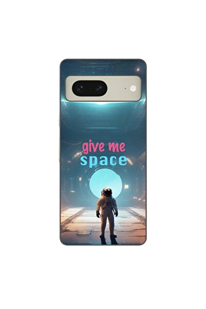 OEM Case compatible with Google Pixel 8 Silicone Gel Tpu Model Give Me Space