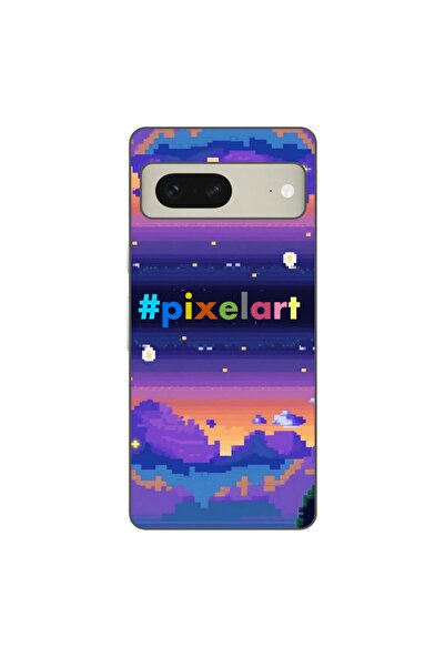 OEM Θήκη συμβατή με Google Pixel 8, από σιλικόνη gel TPU, με σχέδιο τοπίου Pi...