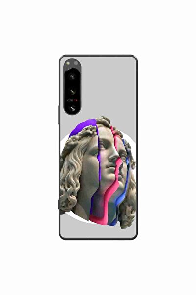 OEM Husa compatibila cu Sony Xperia 5 IV Silicon Gel Tpu Model Neon Ruins