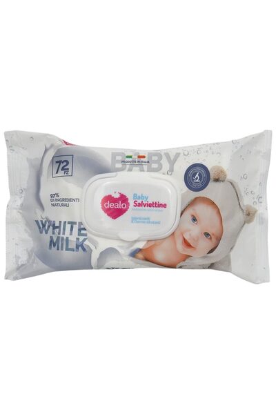Leski Wet Wipes, Dealo, 72 pcs White Milk