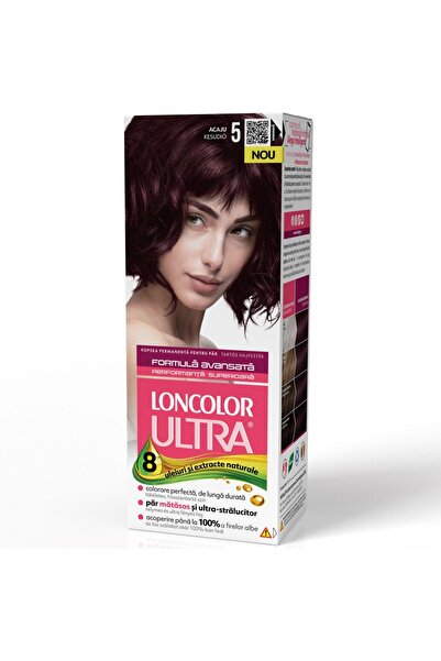 SOHO Vopsea pentru Par, Loncolor Ultra, 5 Acaju,