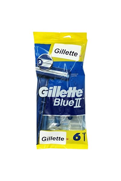 Gillette Razor, Blue2 6 pcs