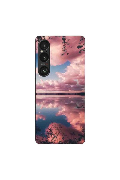 OEM Husa compatibila cu Sony Xperia 1 VI Silicon Gel Tpu Model Pink Clouds