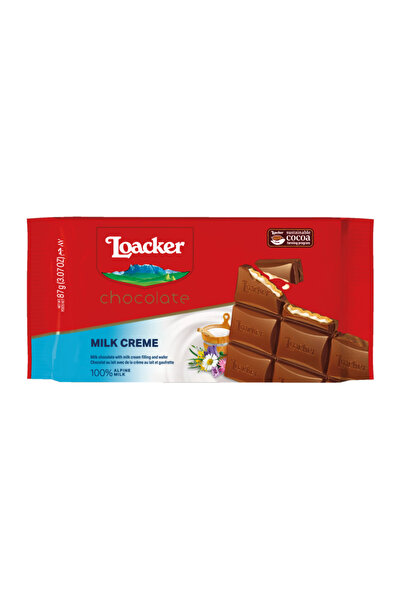 Loacker CHOCOLATE BAR MILK 87GX12