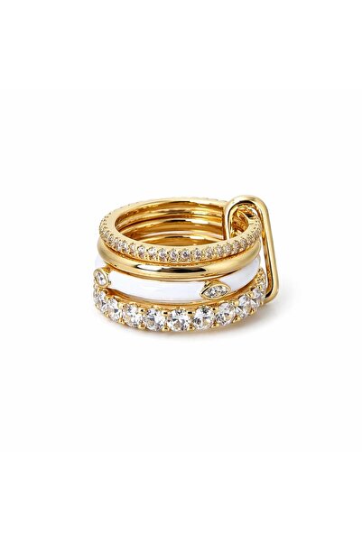 LEROSY CO. Special Series White Detailed Multiple Ring