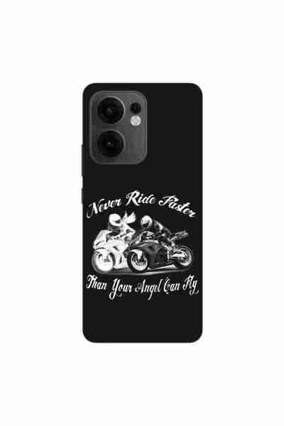 OEM Θήκη συμβατή με Oppo Reno13 F Σιλικόνης TPU Μοντέλο  "Never Ride Faster "