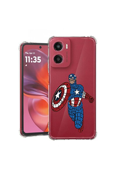 bestcase ¬Æ Husa compatibila Motorola Moto E15, Anti Shock 1.5MM, Calligraphy...