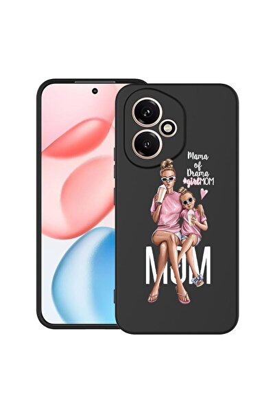 bestcase Θήκη για Honor 400 με σχέδιο  "Girl Mom Mama of Drama ", TPU Ματ Εξα...