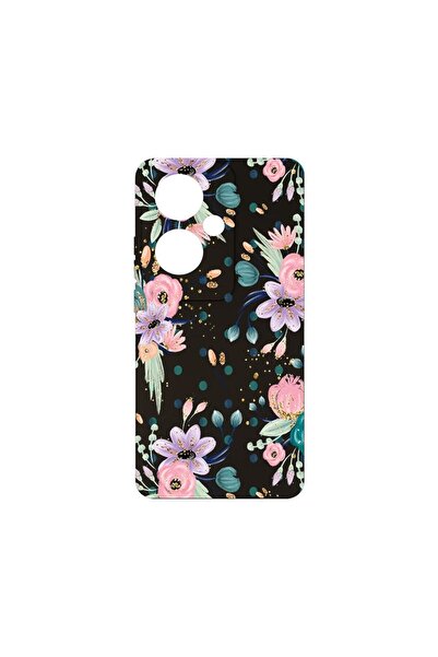 bestcase ¬Æ Husa Slim SIlicon 0.8MM, Compatibila Cu OPPO Reno 11F 5G, Flowers...