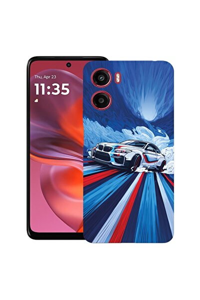 bestcase ¬Æ Husa pentru Motorola Moto E15 / Moto G05, BMW 3 E46, Slim Silicon...
