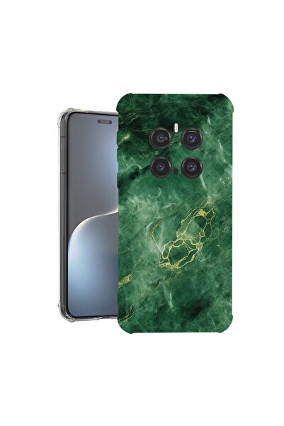 bestcase ¬Æ Husa pentru Honor Magic7 Pro, Anti Shock 1.5MM, Green Marble, Pro...