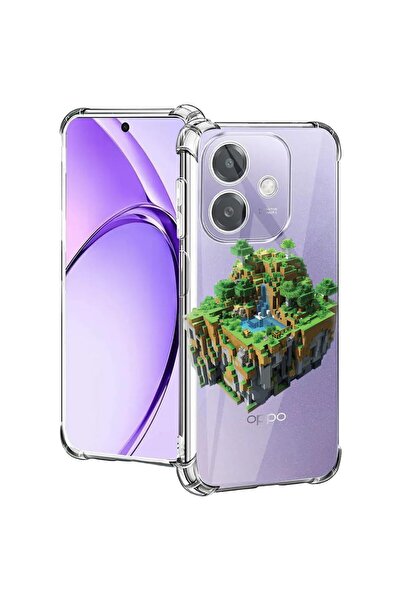 bestcase ¬Æ Husa pentru OPPO A60 5G / A40 / A40M, Anti Shock 1.5MM, Minecarft...